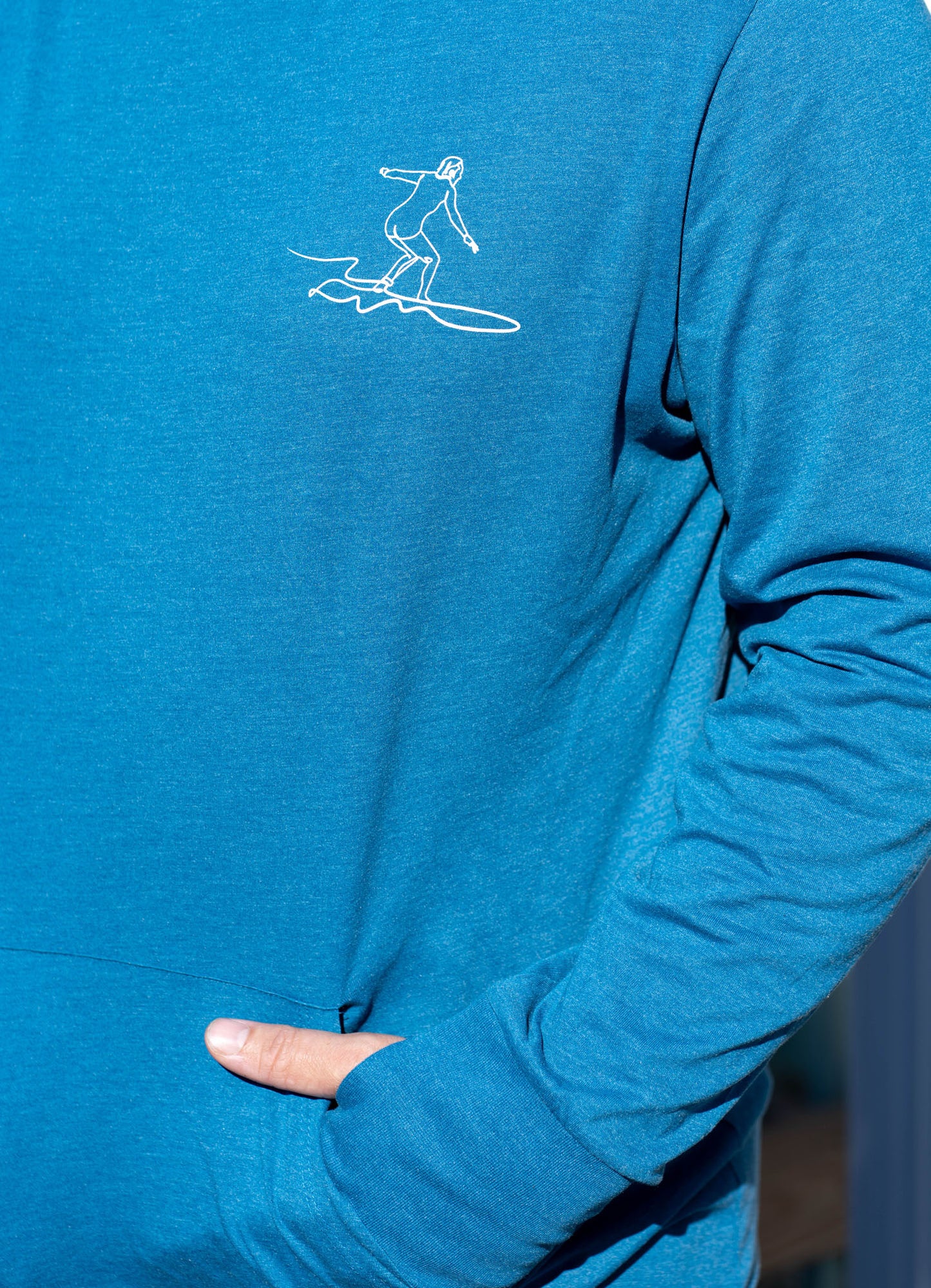 Pray for Surf pocket KA-Hoodie