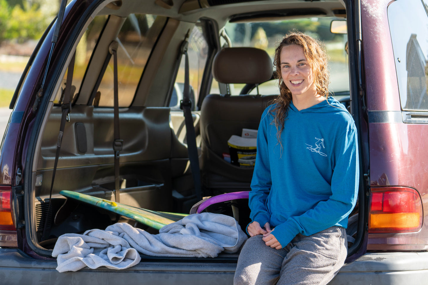 Pray for Surf pocket KA-Hoodie