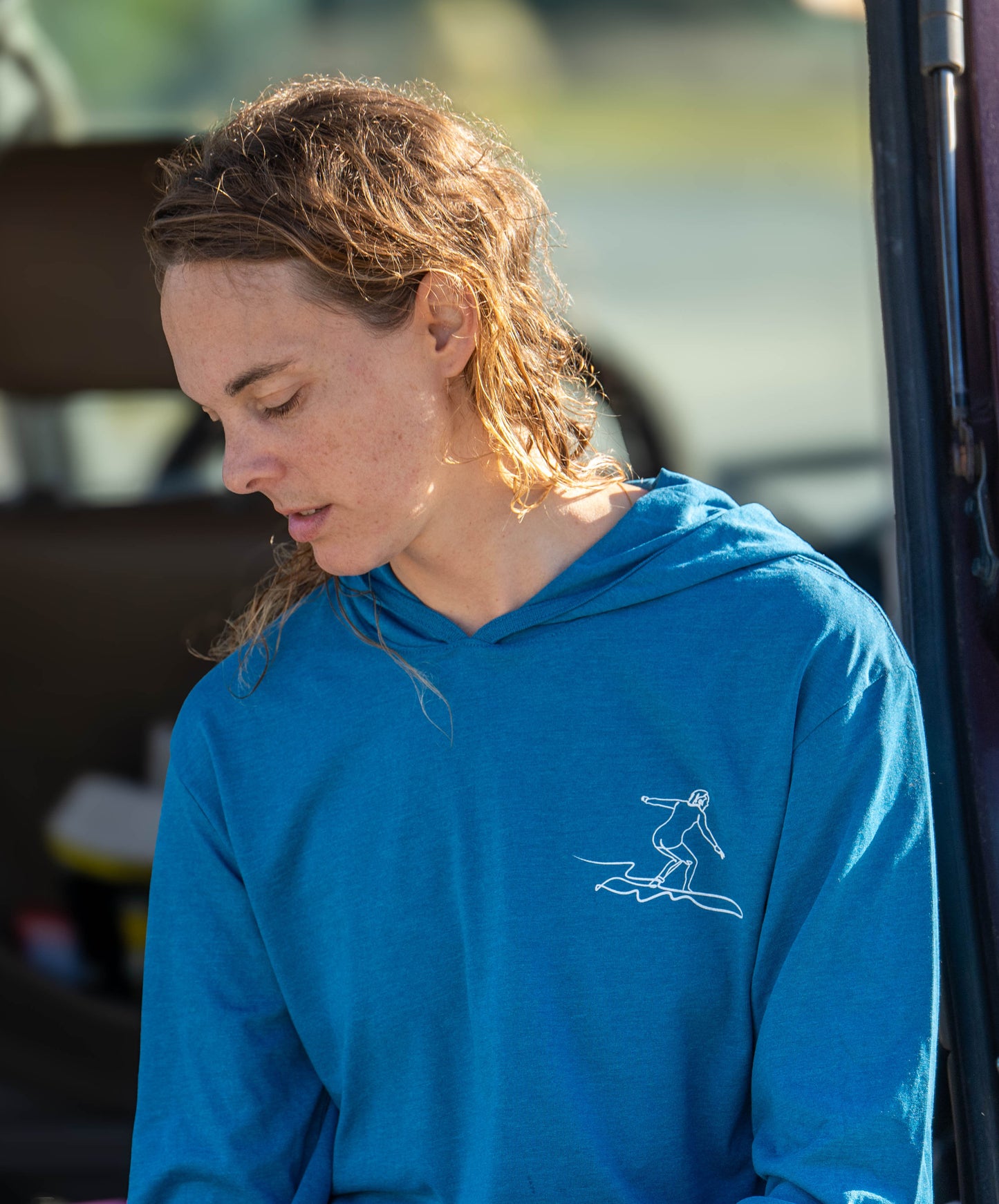 Pray for Surf pocket KA-Hoodie