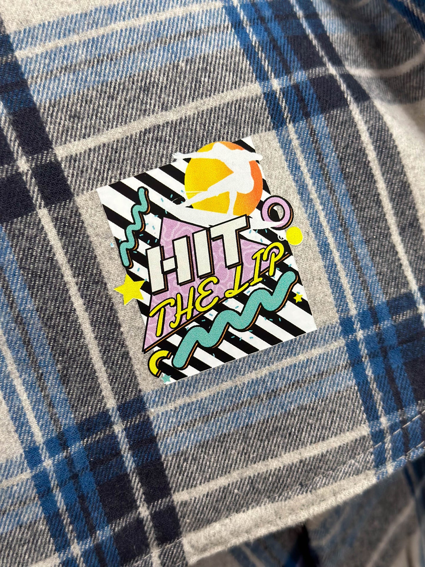 Post Surf ZIP-UP Flannel Hooded Jacket