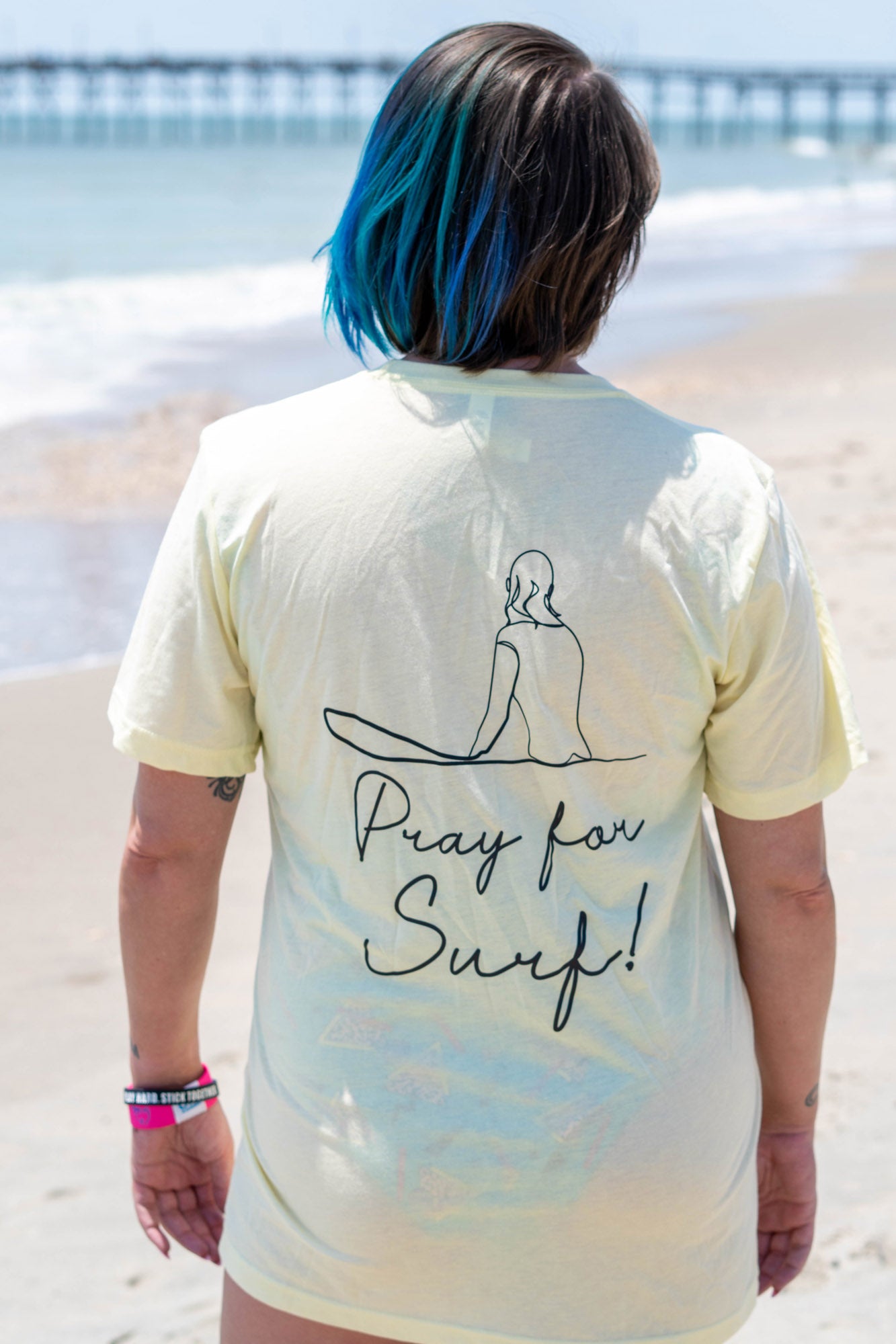 Pray For Surf Tee