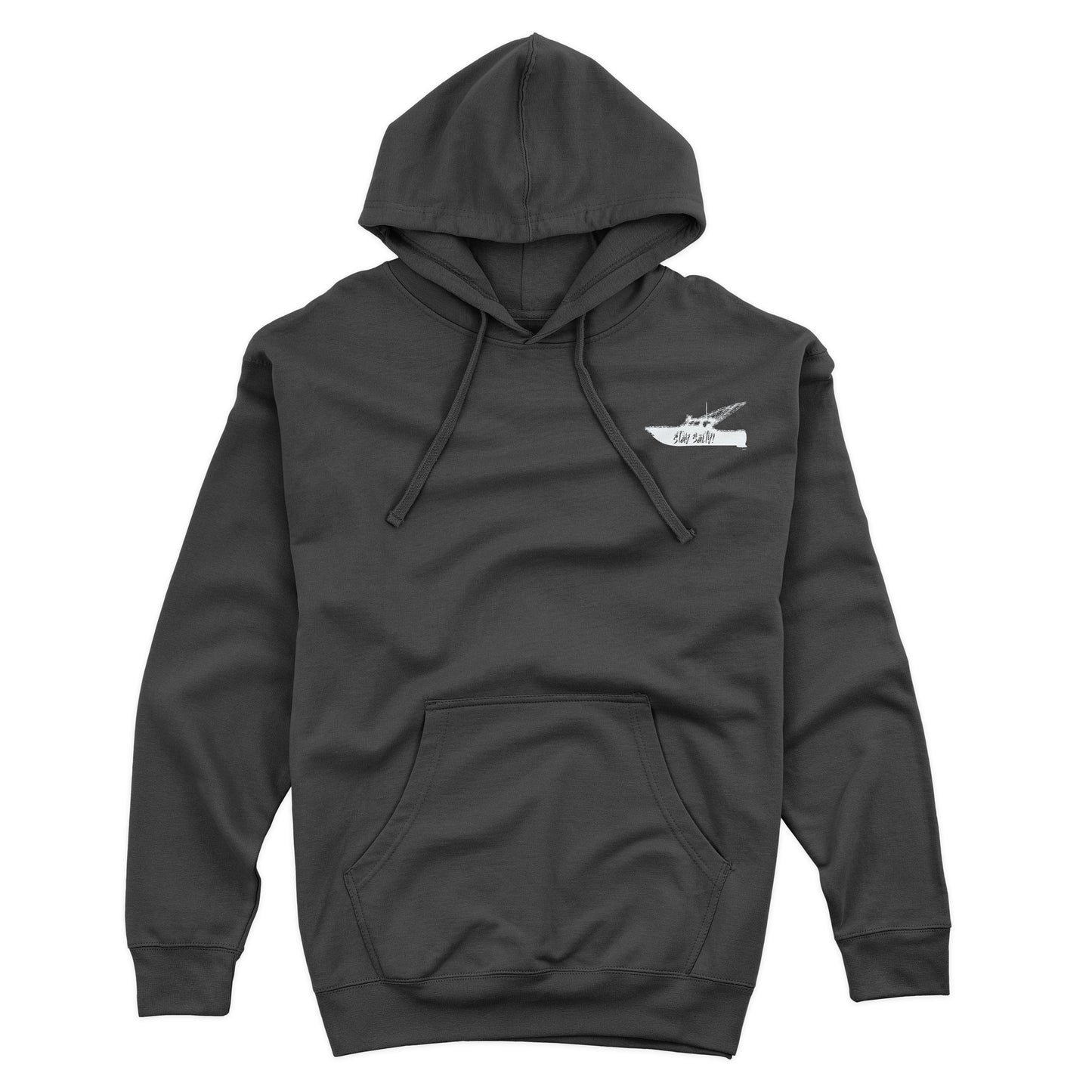 "Stay Salty!" Boat - Mid-weight Beach Hoodie
