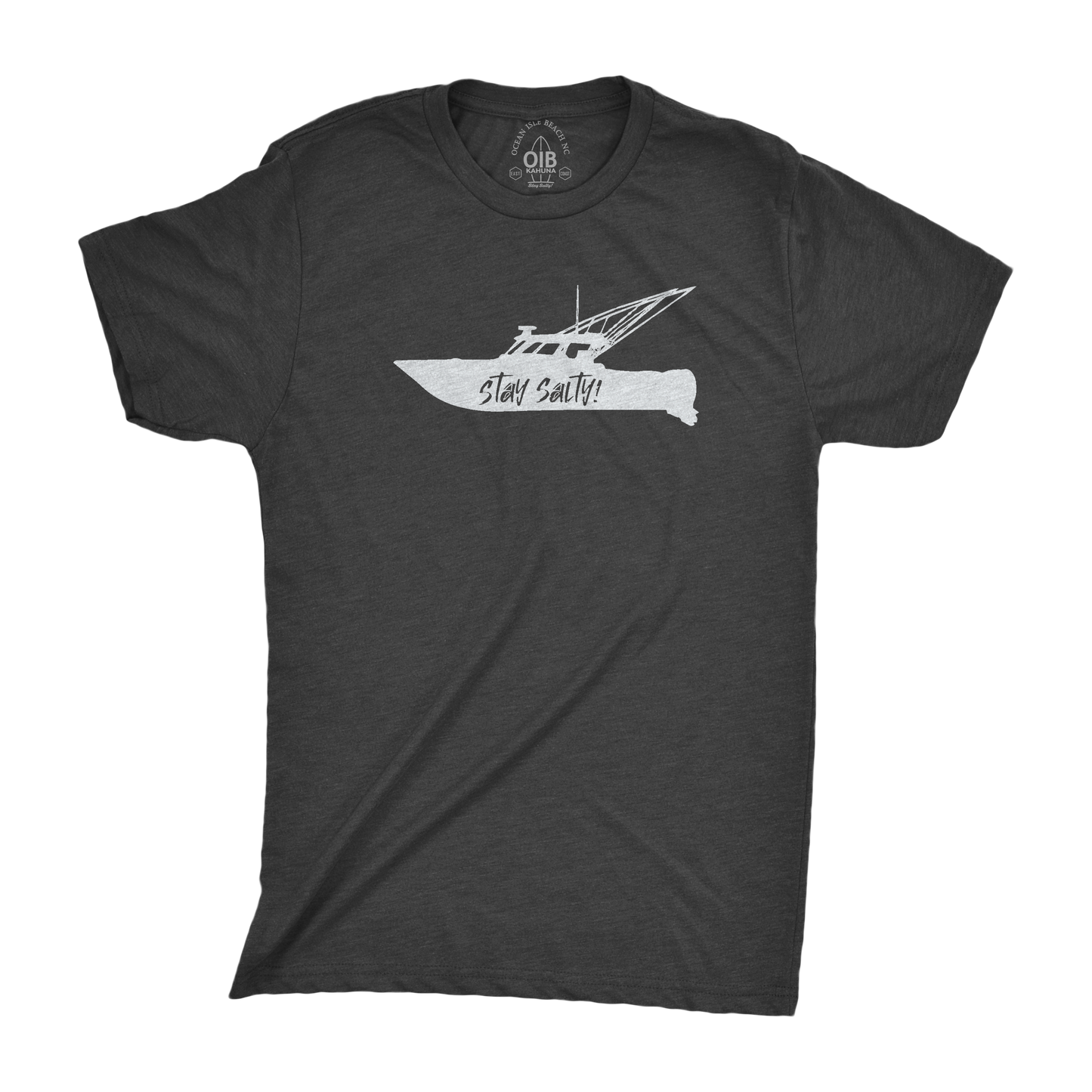 "Stay Salty!"™ Fishing Boat Tee