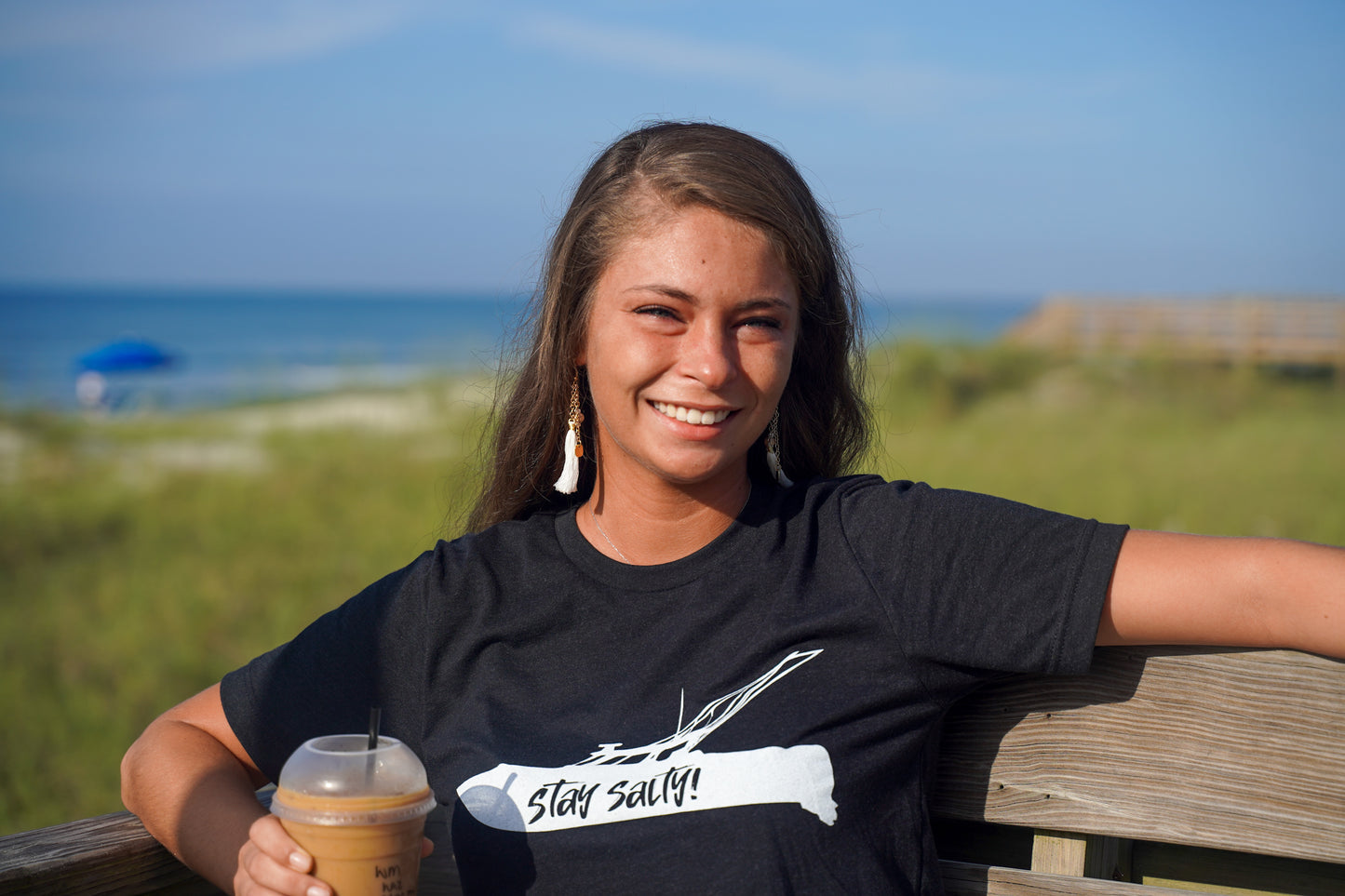 "Stay Salty!"™ Fishing Boat Tee