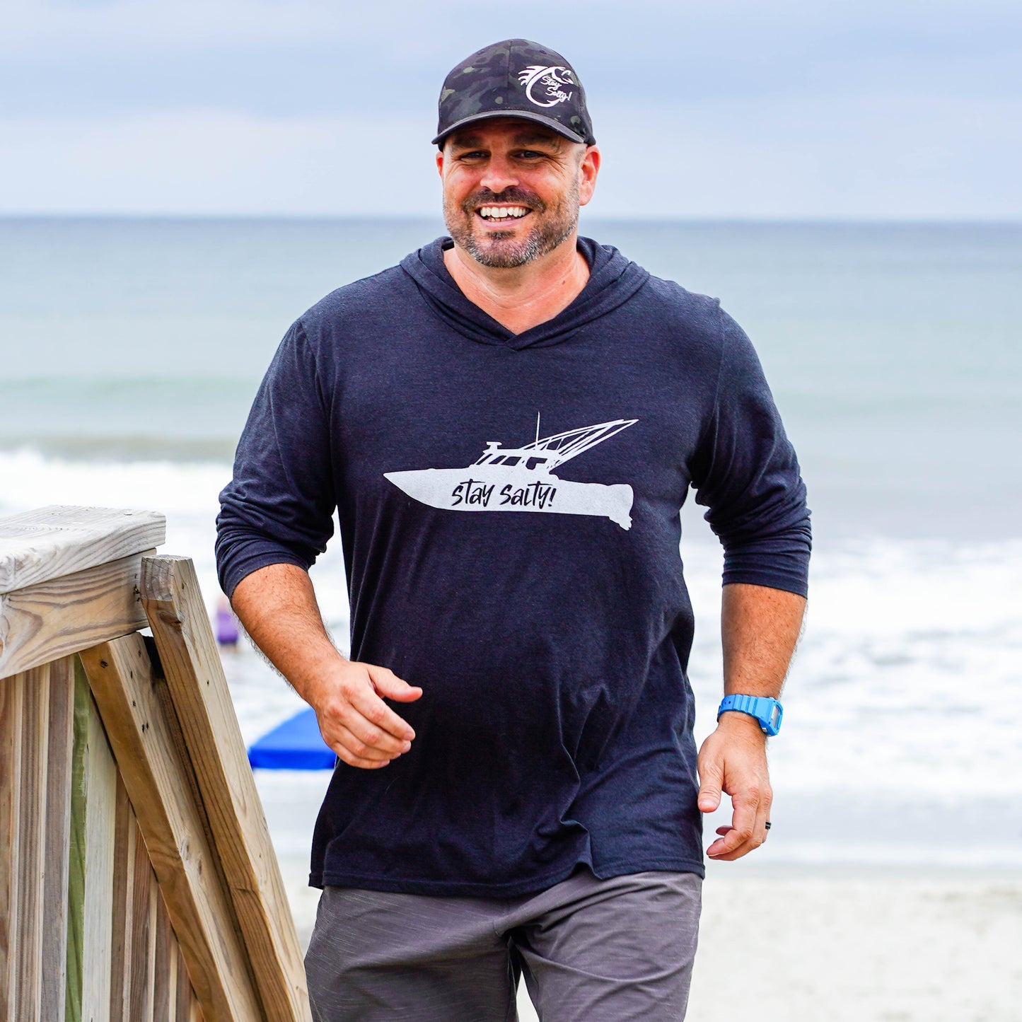 OIB Kahuna "Stay Salty!"™ Boat Thin KA-Hoodie
