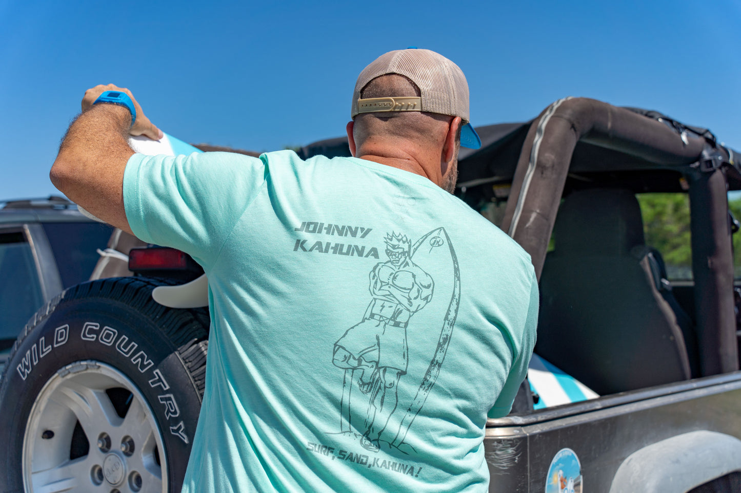 "Johnny Kahuna" Surfer Tee