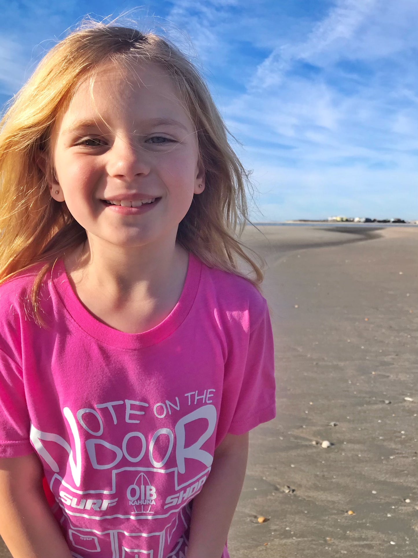 Kids Tee - "Note on the Door Surf Shop"