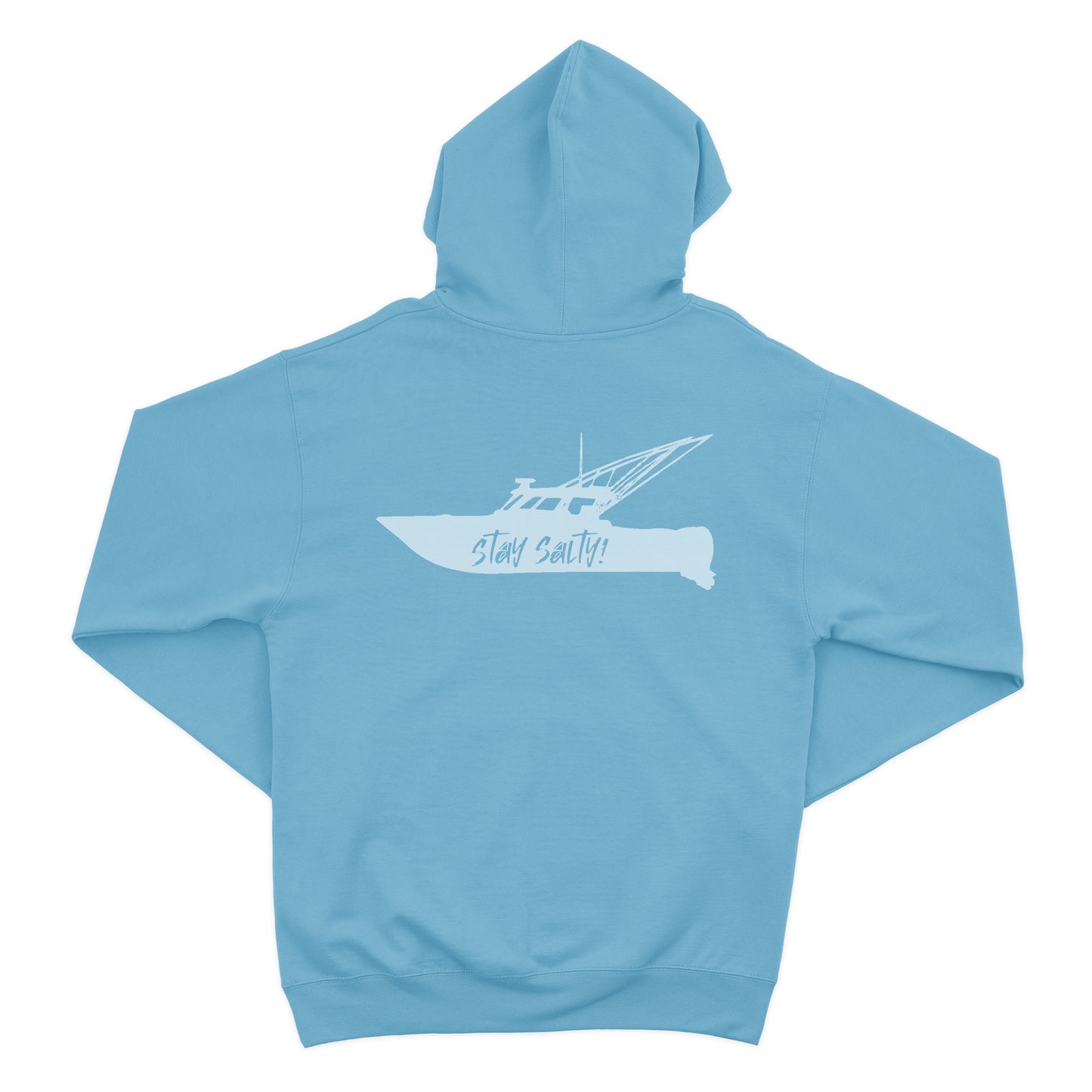 "Stay Salty!" Boat - Mid-weight Beach Hoodie
