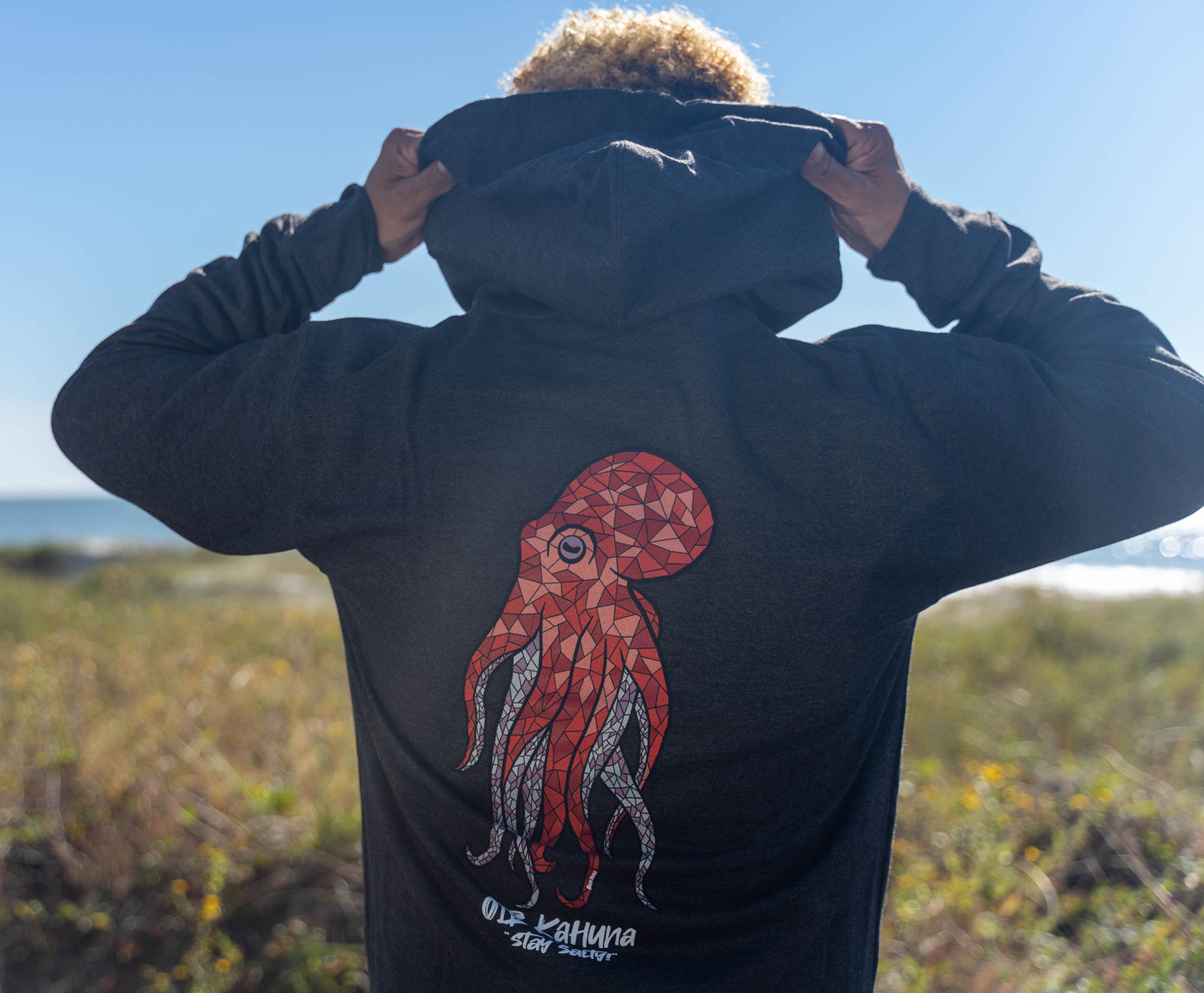 The Salty Octopus - Mid-weight Beach Hoodie