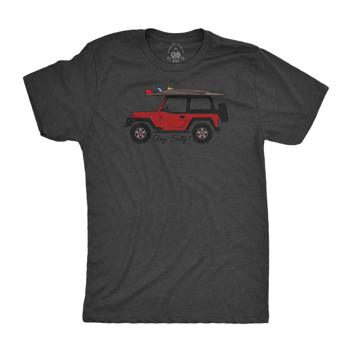 "Stay Salty!" Surf Jeep Tee