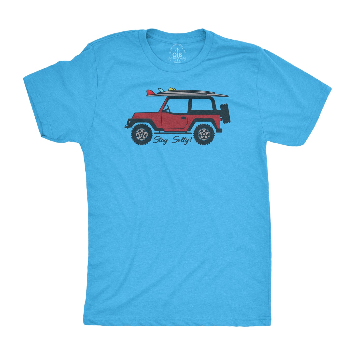 KIDS / YOUTH "Stay Salty!" Surf Jeep Tee