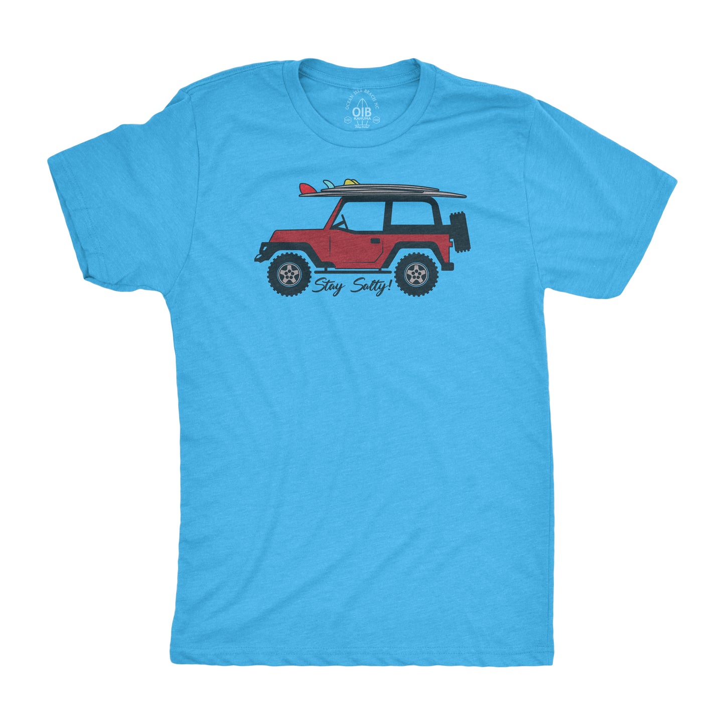 "Stay Salty!" Surf Jeep Tee