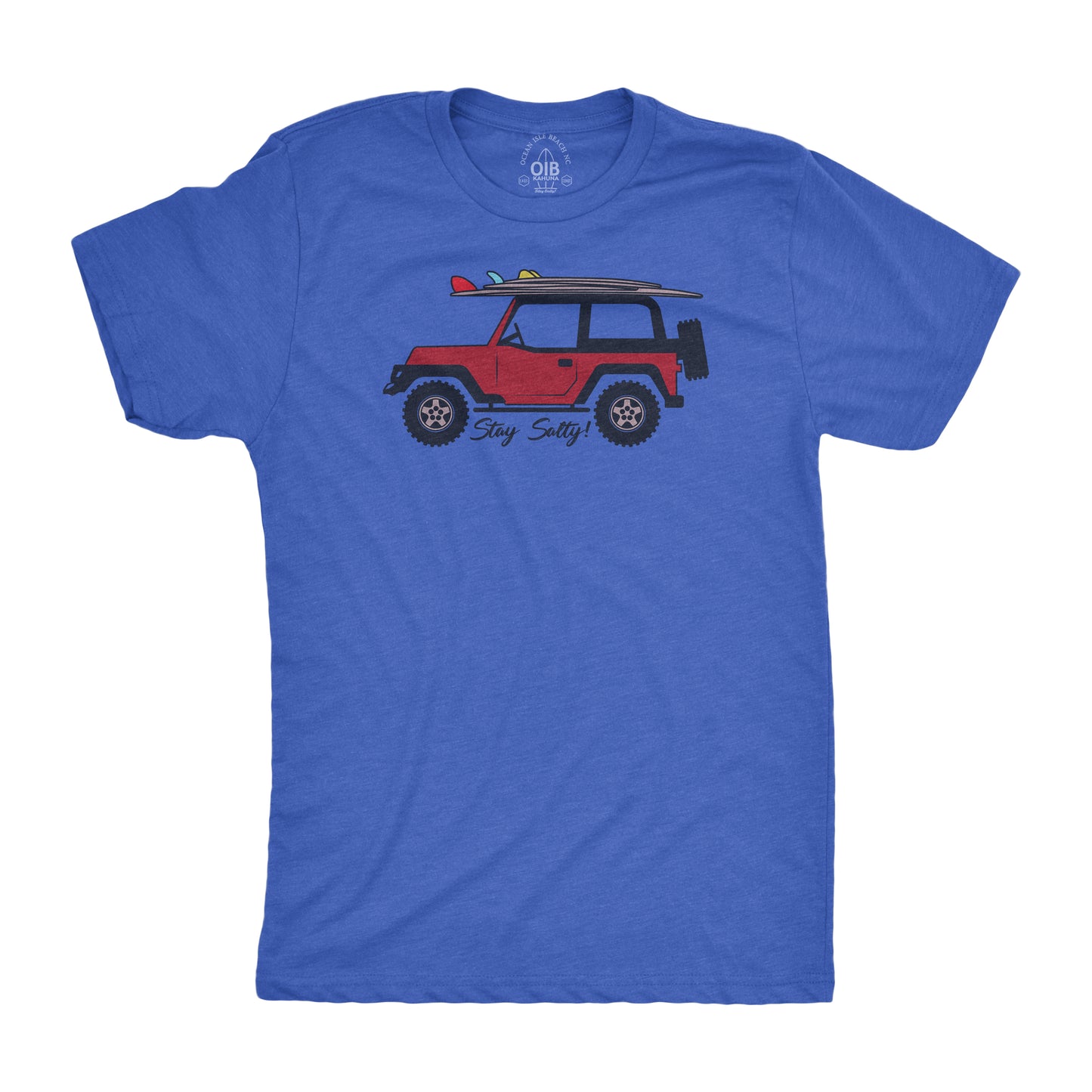 "Stay Salty!" Surf Jeep Tee