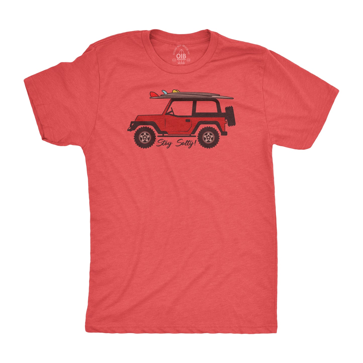 "Stay Salty!" Surf Jeep Tee