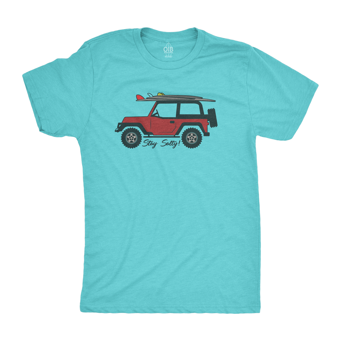 "Stay Salty!" Surf Jeep Tee