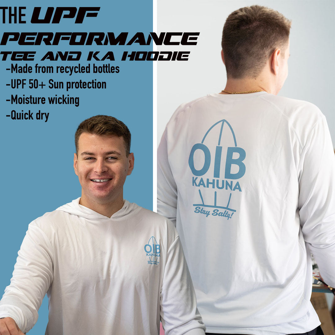 UPF50+ Performance Tee - Surfboard logo