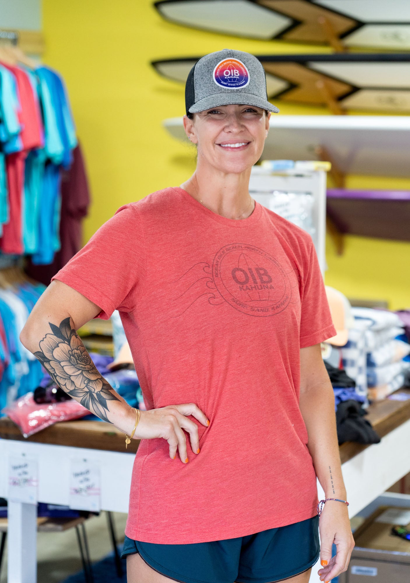 Circle Logo Trucker Hat