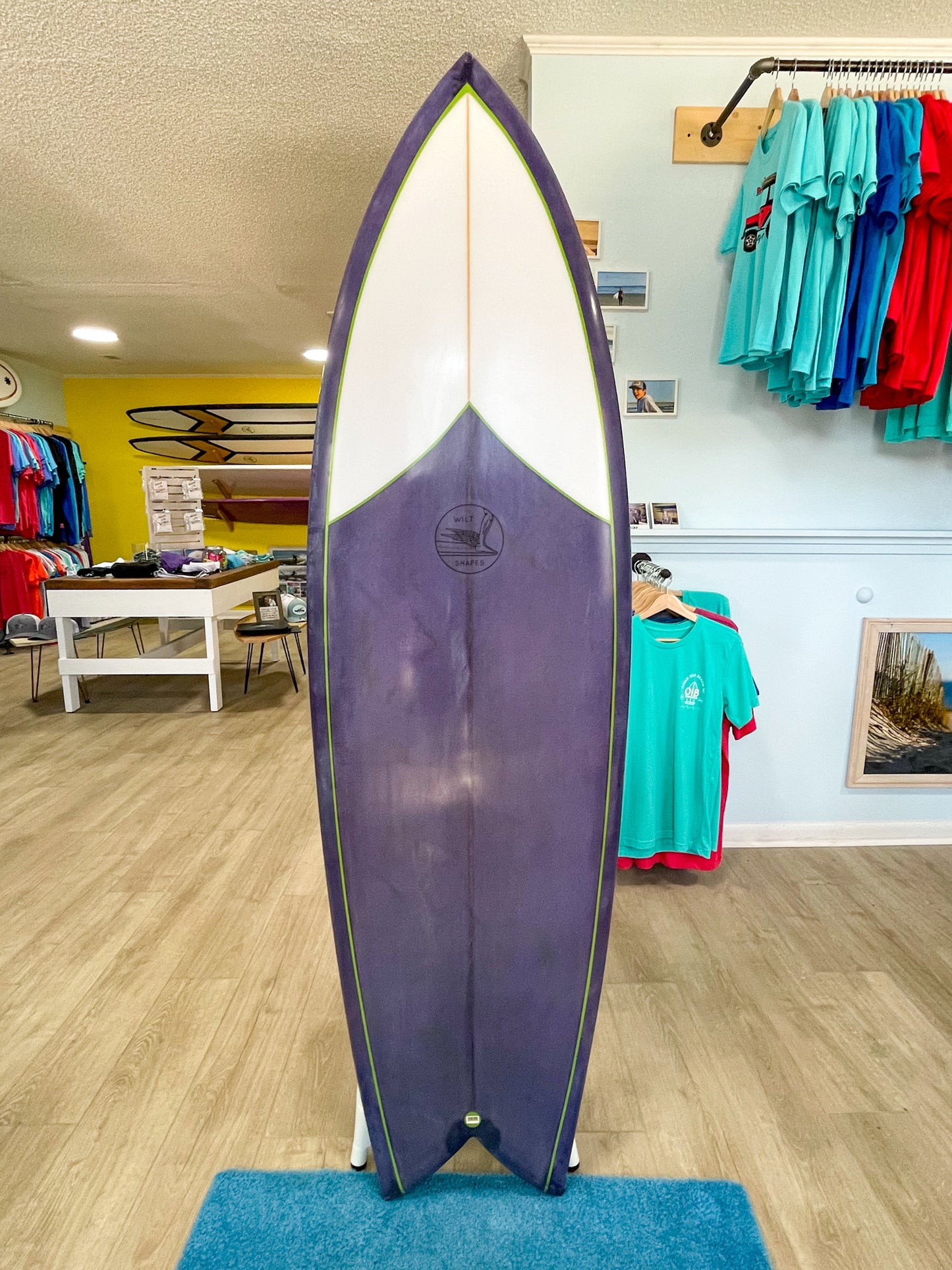 5' 10" Modern Fish surfboard by Wilt Shapes