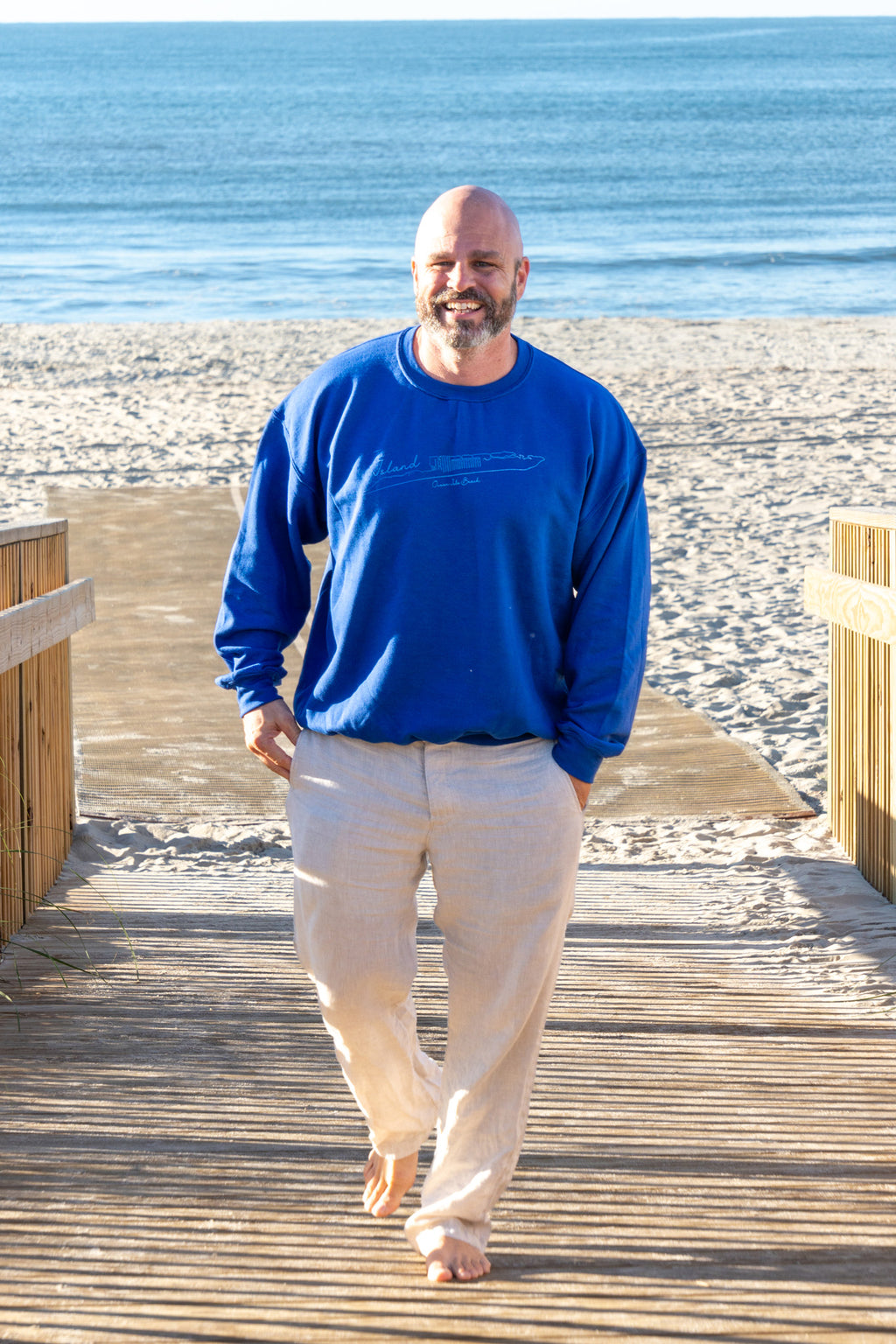Ocean Isle Beach Island Design Sweatshirt