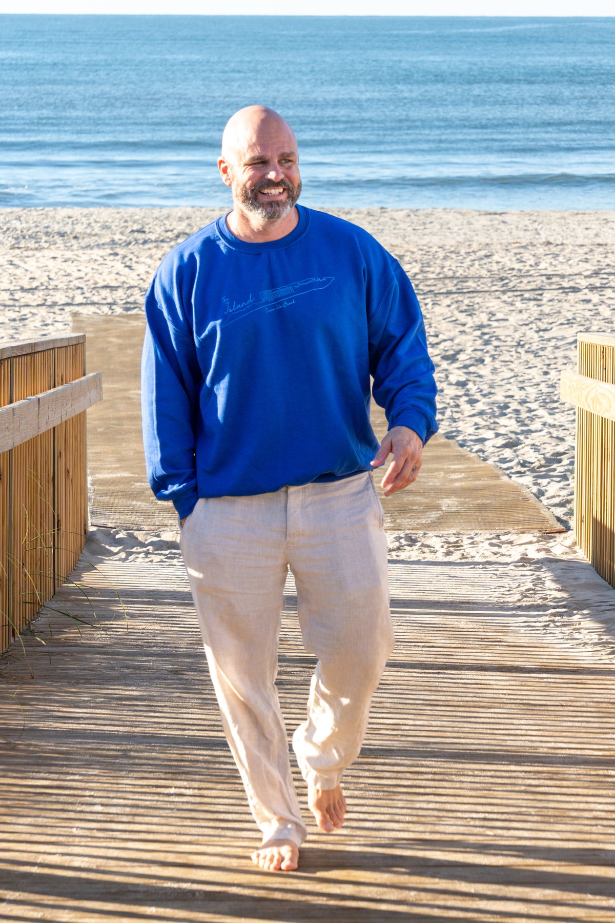 Ocean Isle Beach Island Design Sweatshirt