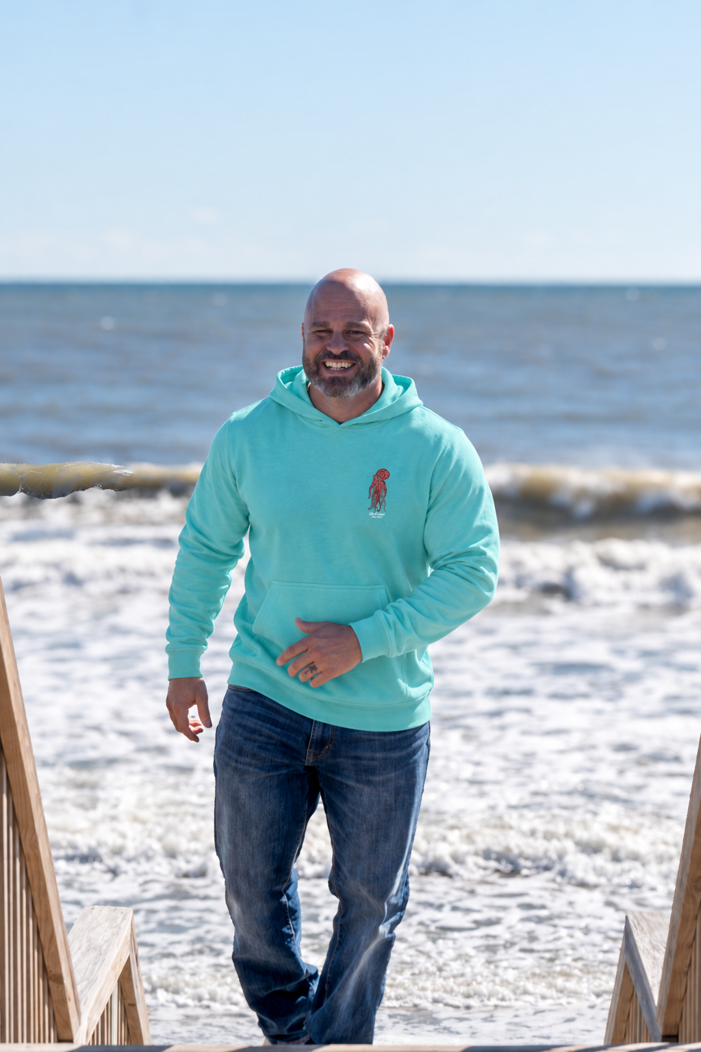 Salty Octopus Unisex Hoodie