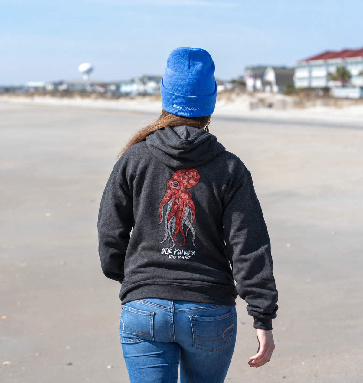 Salty Octopus Unisex Hoodie