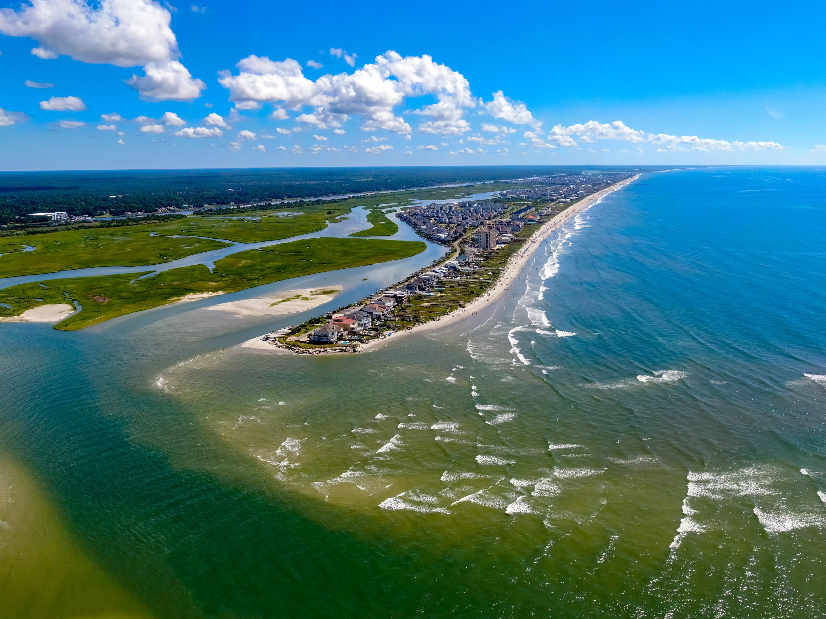 Ocean Isle Beach Glass Prints