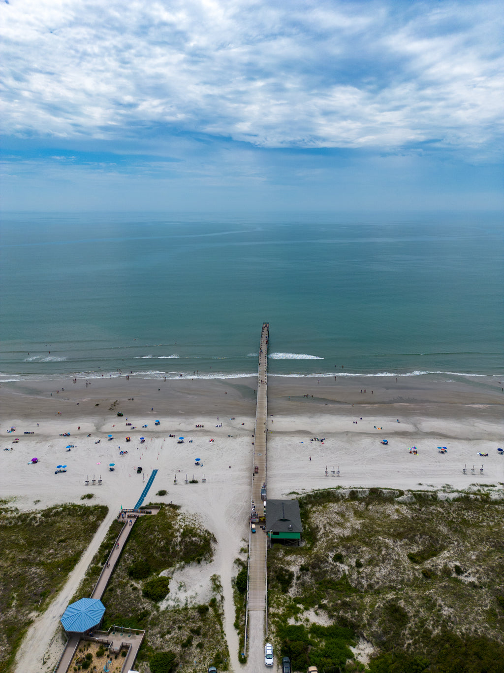 Sunset Beach Glass Prints