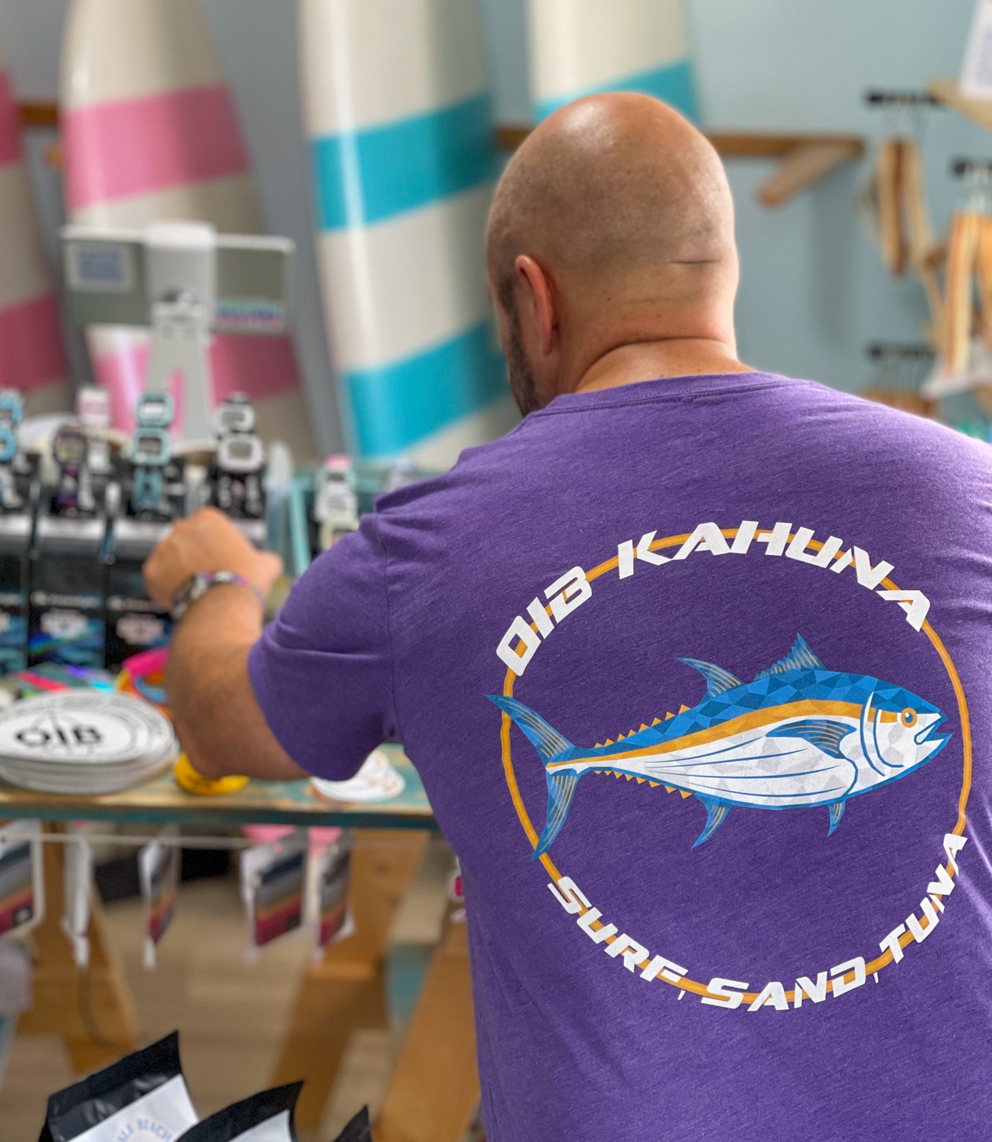 "Kahuna Tuna" fishing shirt