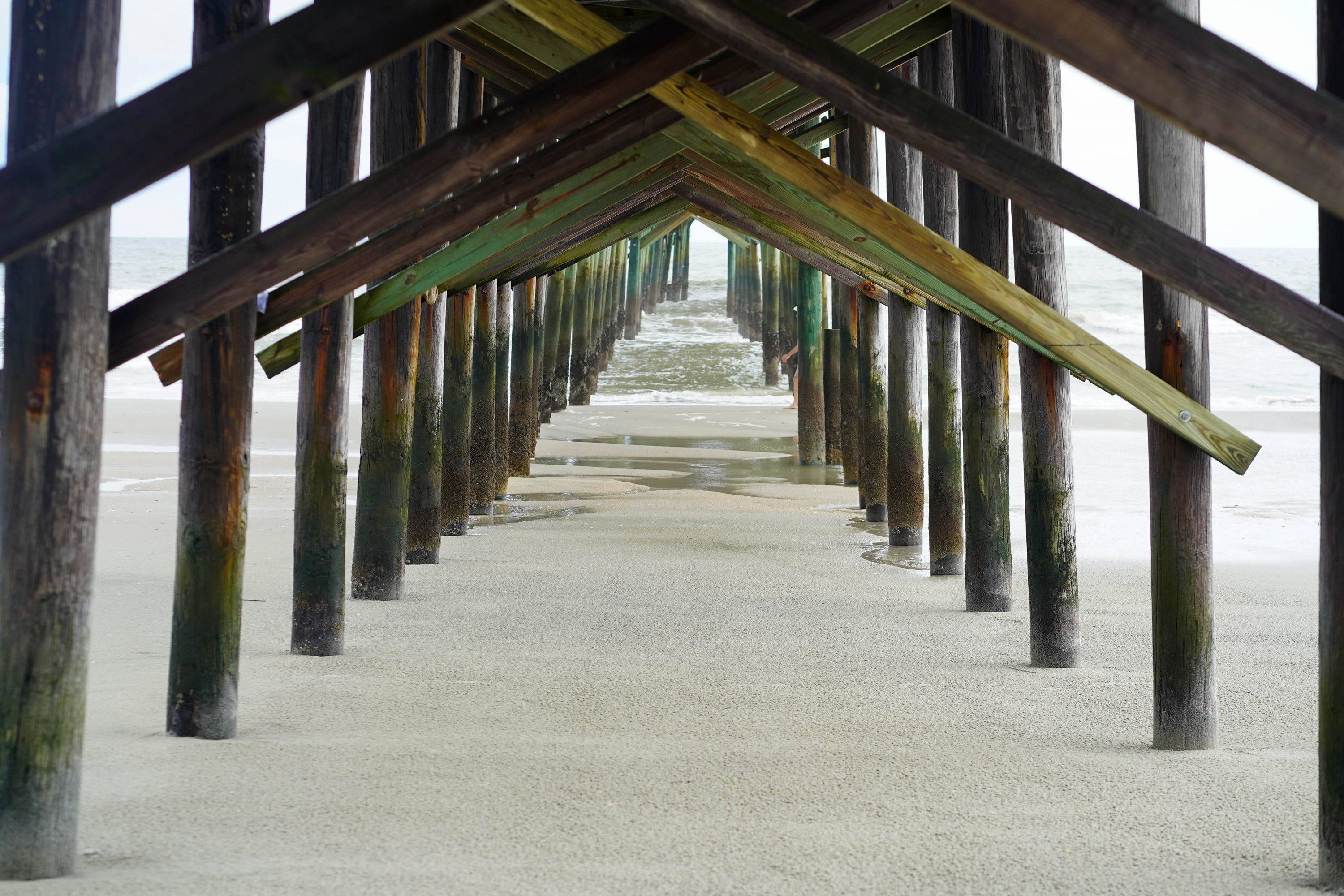 Ocean Isle Beach Glass Prints