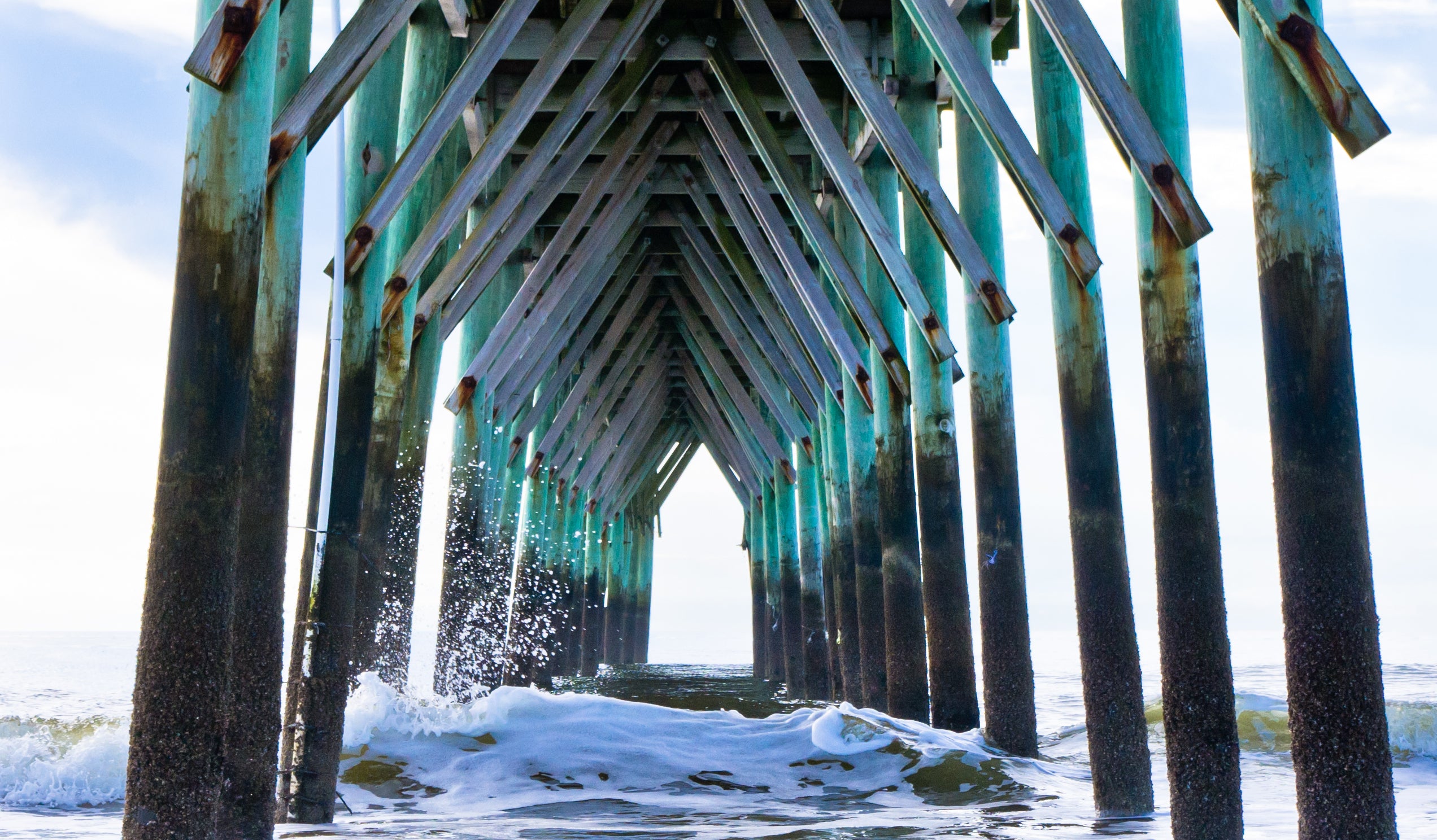 Sunset Beach Glass Prints