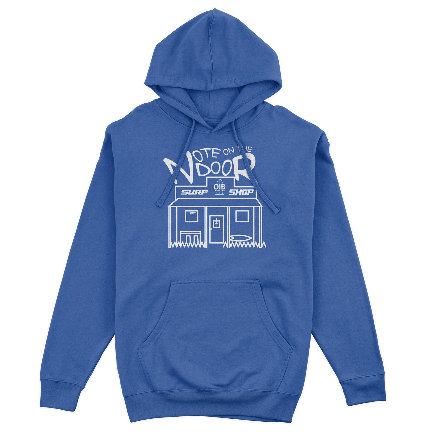 Note on the Door Surf Shop - Mid-Weight Beach HOODIE