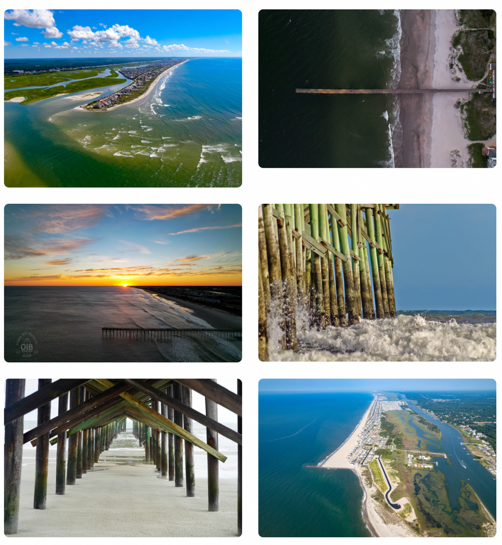 Ocean Isle Beach Glass Prints