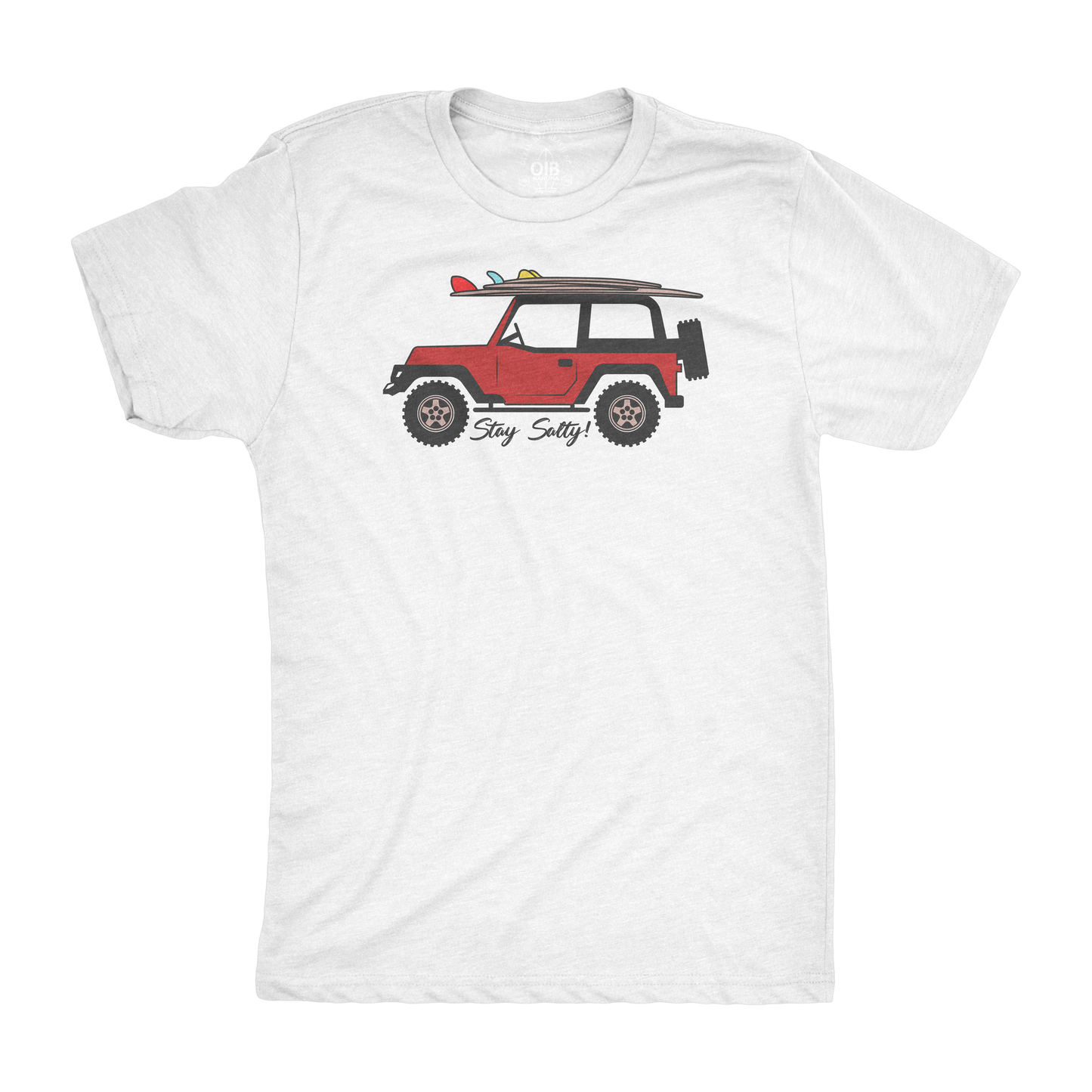 KIDS / YOUTH "Stay Salty!" Surf Jeep Tee