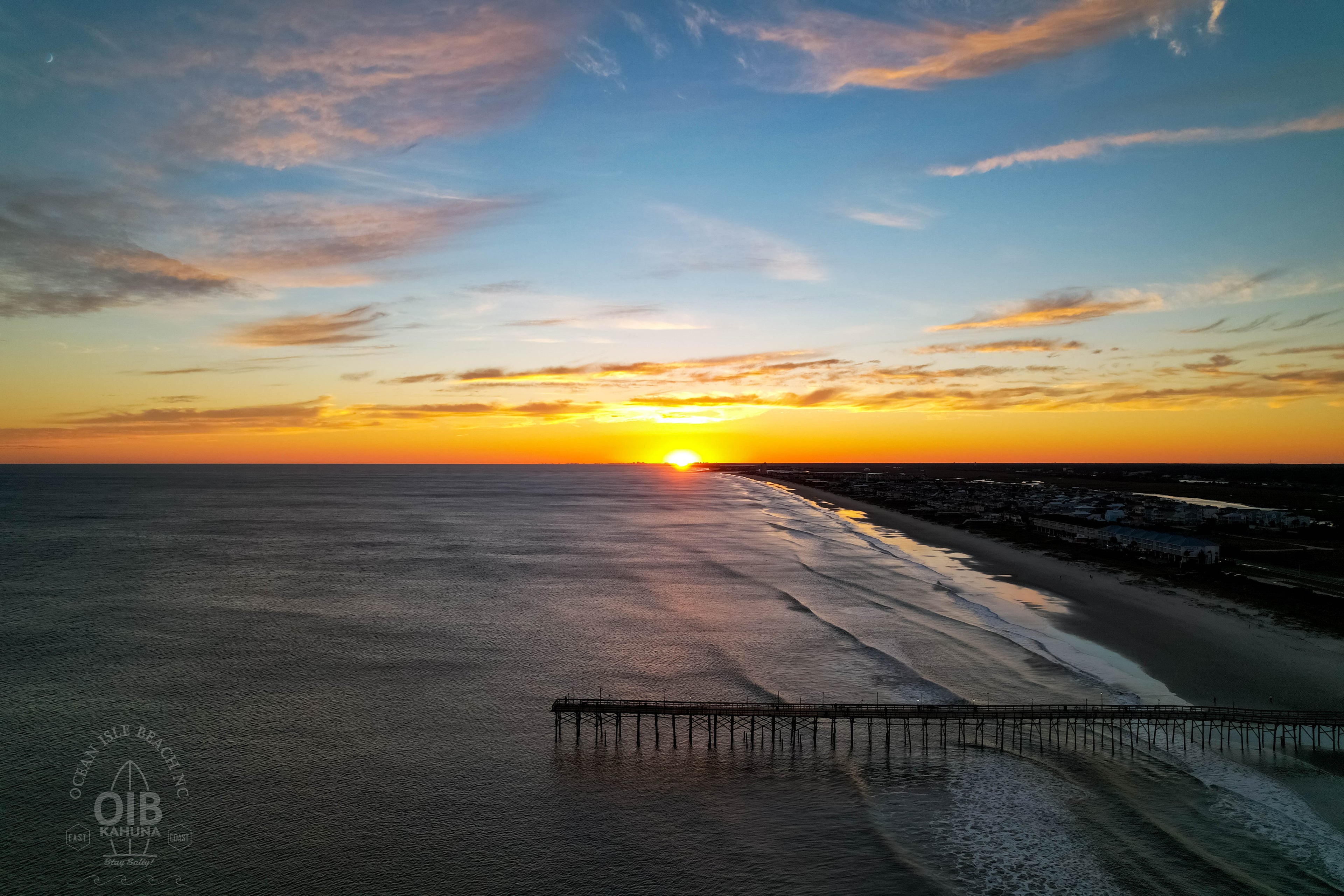 Ocean Isle Beach Glass Prints