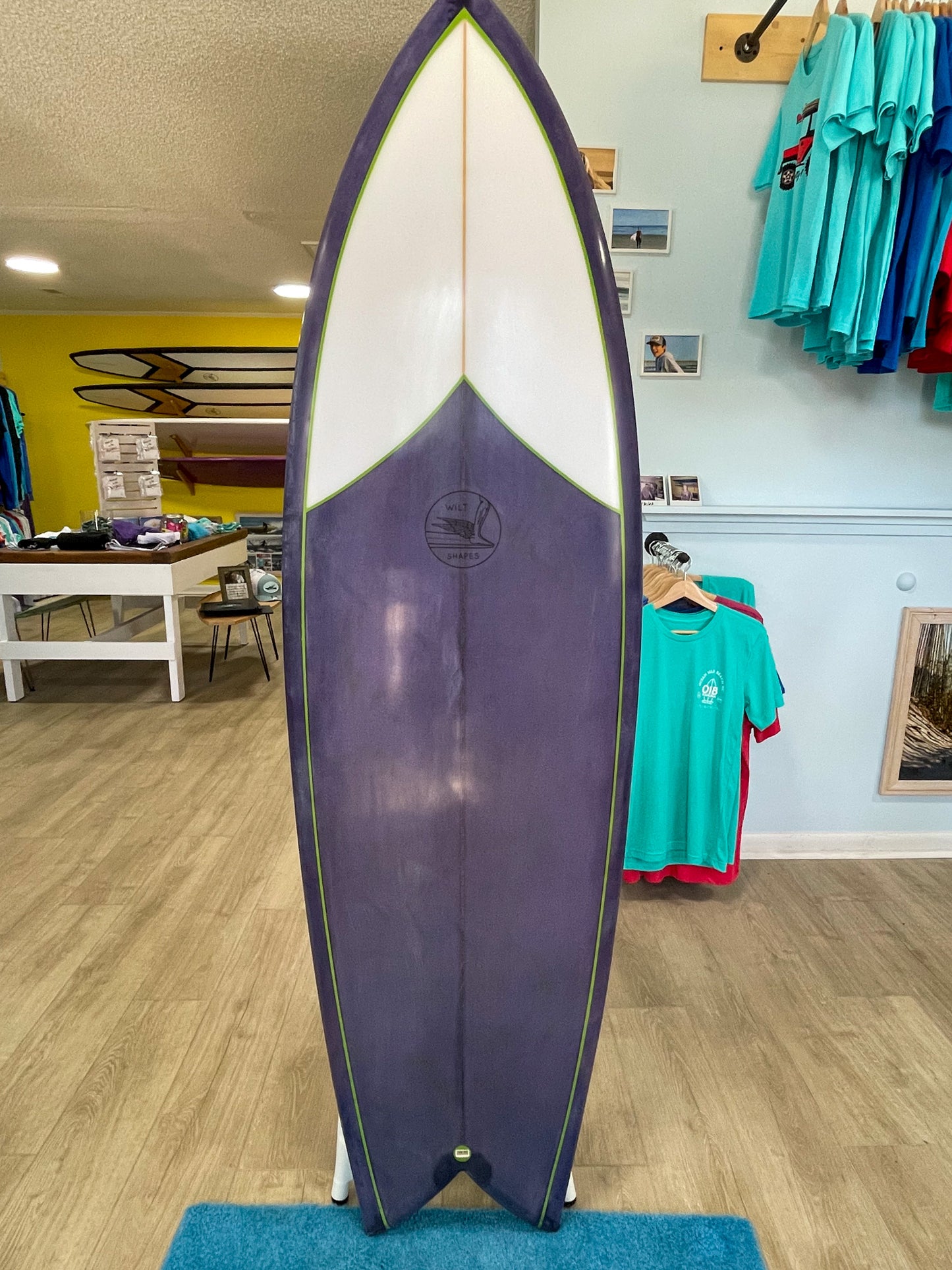 5' 10" Modern Fish surfboard by Wilt Shapes