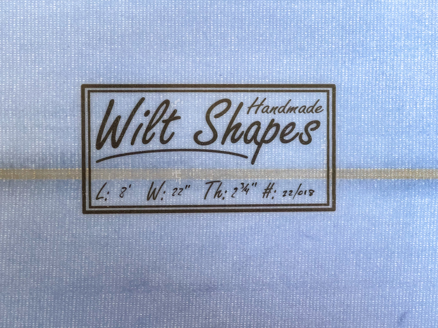 8' Pin tail surfboard - Wilt Shapes